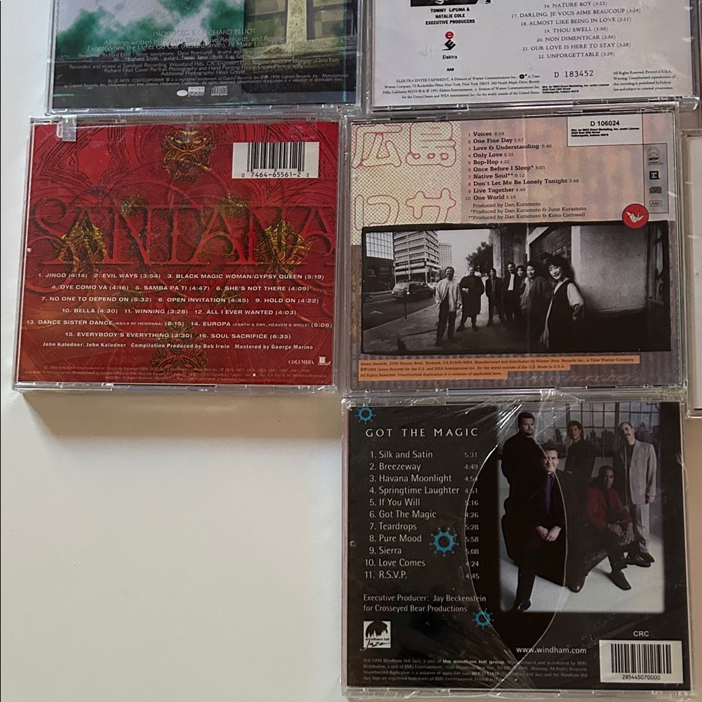 10 Music CDs New in shrink wrap Natalie Cole Seal Santana Manhattan Transfer etc - Picture 5 of 6